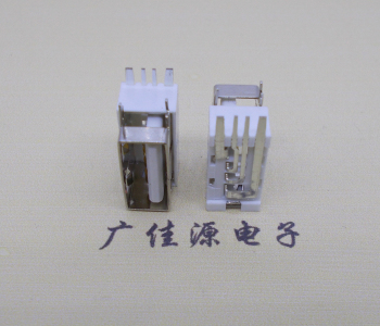 新疆USB侧立式短体10.0尺寸 侧插加宽脚5A大电流插座