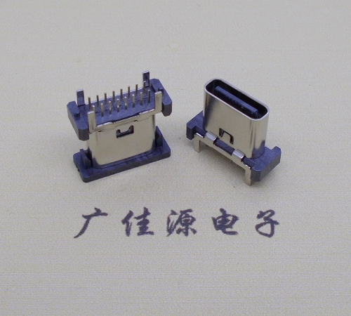 新疆立式插板type-c16p母座长H=8.8mm
